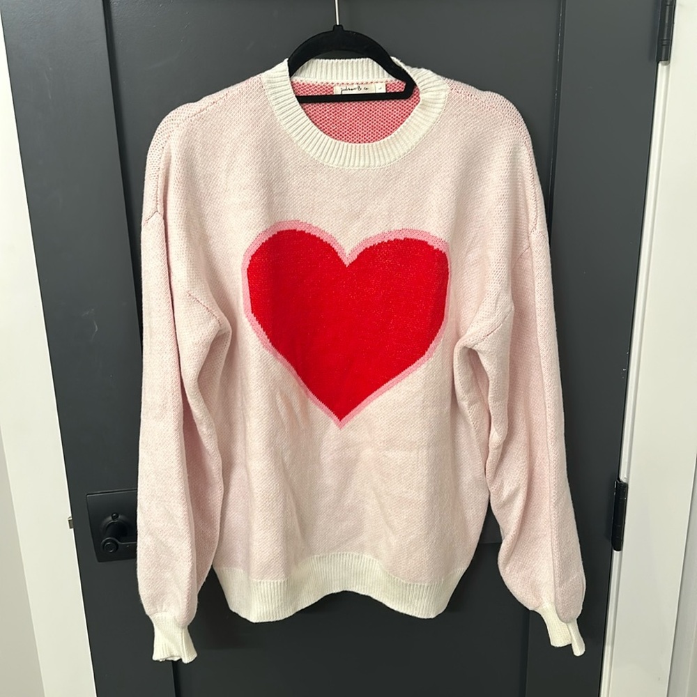 Heart sweater
